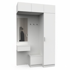 Набор мебели для прихожей "Марсель-254" МР 01-254 В2490 Ш1500 Г580 (ЛД.. Набор мебели для прихожей "Марсель-254" МР 01-254 В2490 Ш1500 Г580 (ЛД..